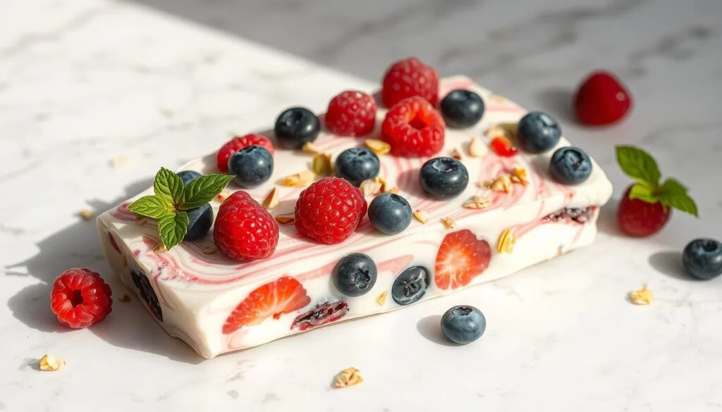 Frozen Yogurt Bark Healthy Dessert Frozen Yogurt Bark Healthy Dessert