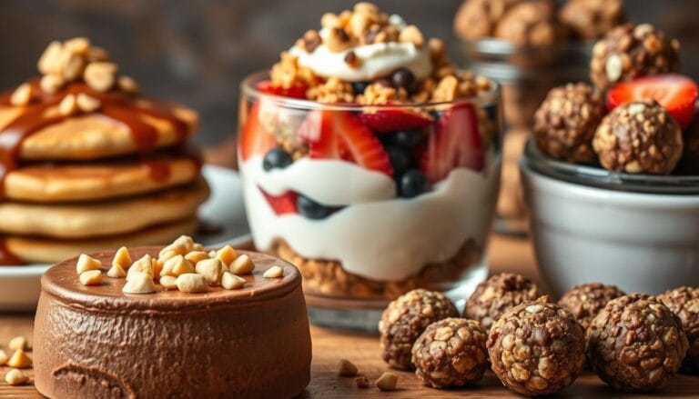 high protein desserts