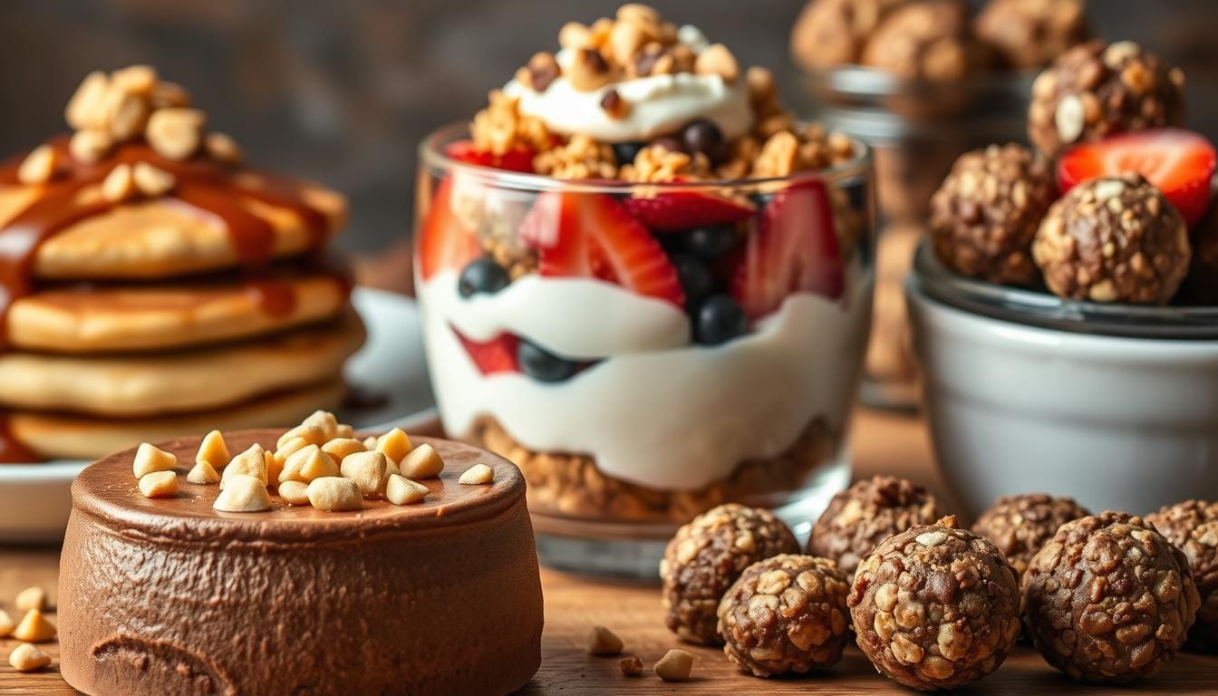 high protein desserts