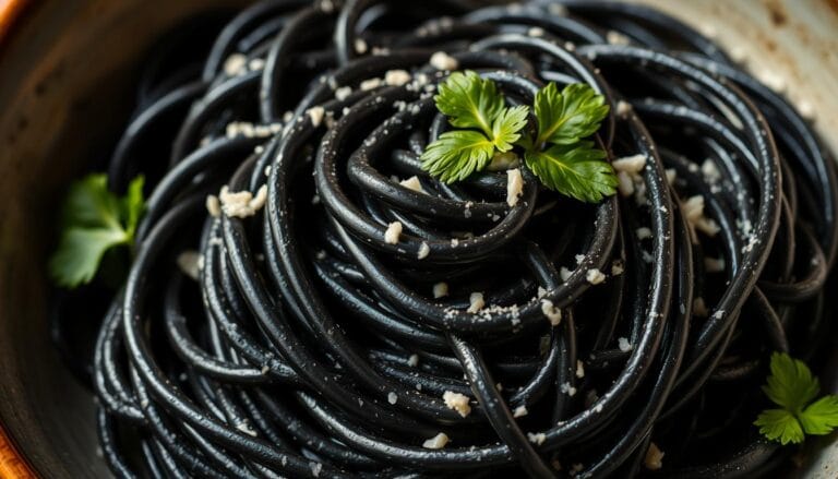 Calamari Ink Spaghetti